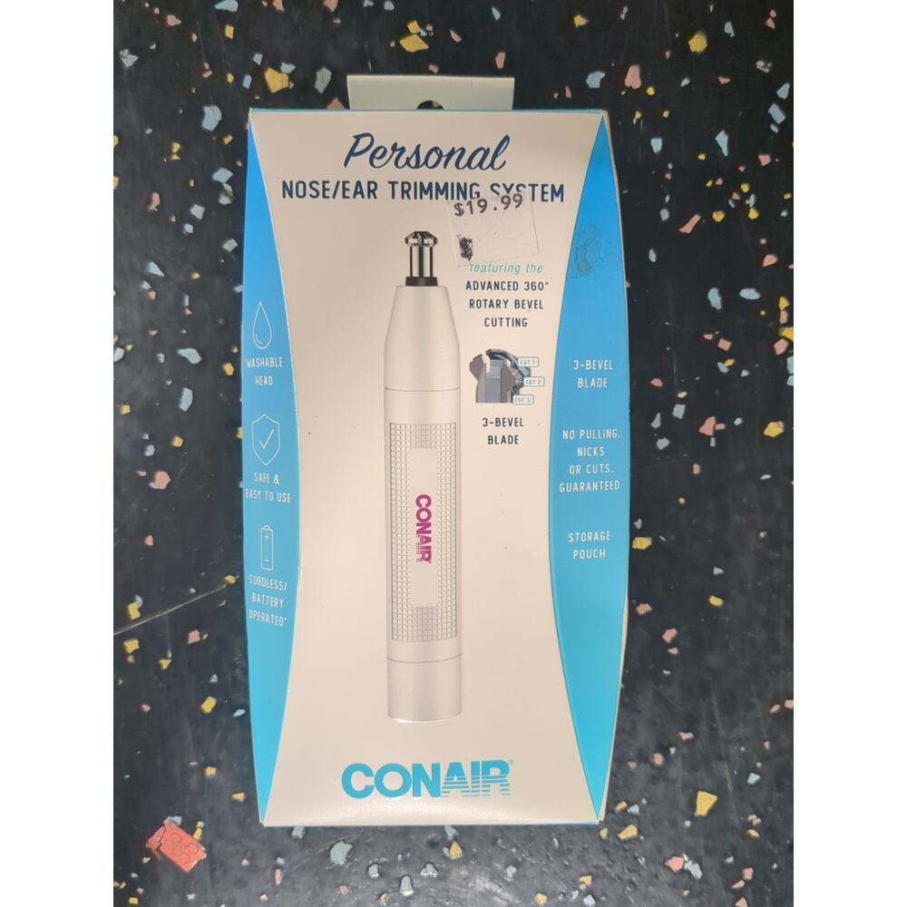 Conair True Glow Cordless Battery Powered Ear and Nose Hair Trimmer